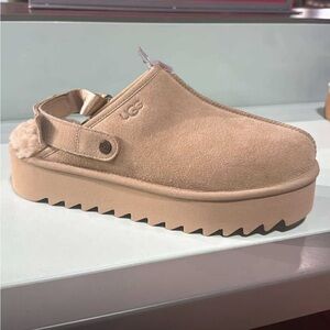 UGG Women Lanah Clog Platform - Mustard Seed